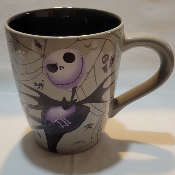 Nightmare before Christmas Disney Store Jack Skellington and Sally Mug - Picture 2 of 6